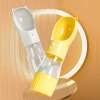 New outdoor portable cat head pet water cup, multi-functional automatic water feeding for cats and dog food utensils details Picture